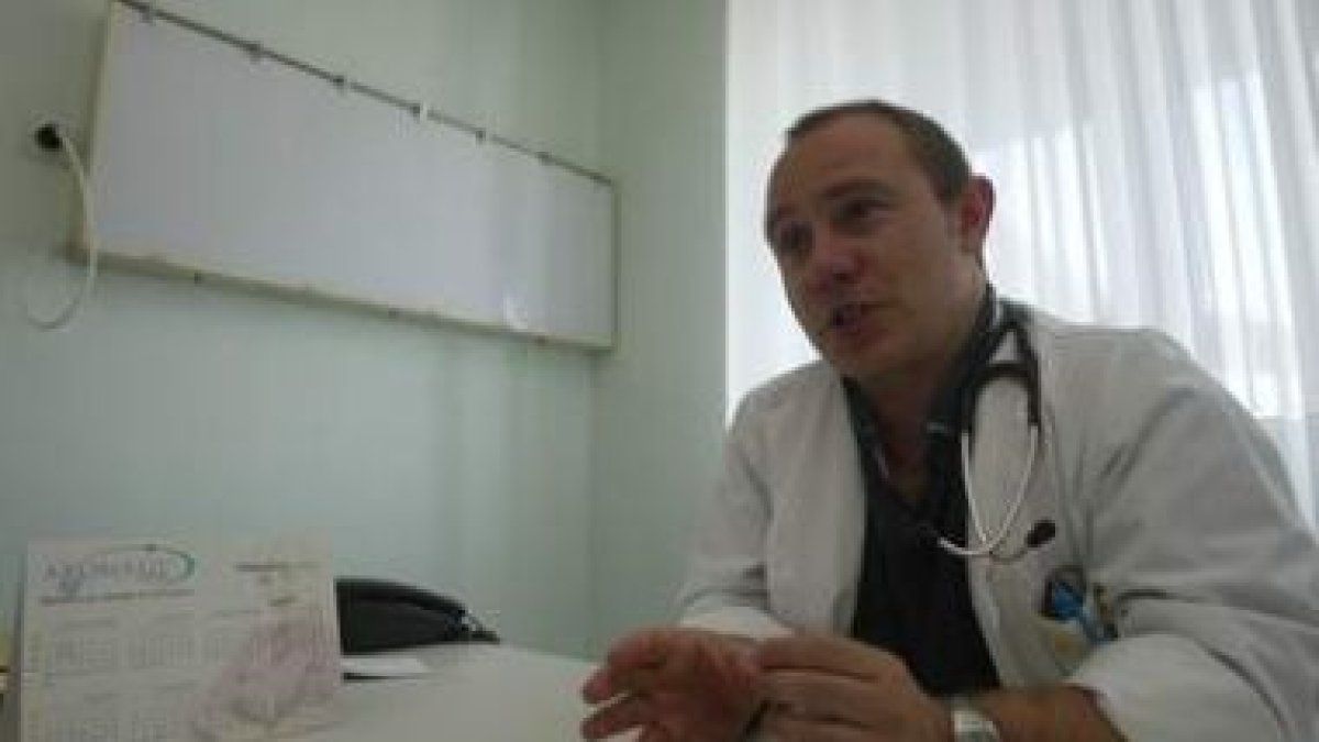 Andrés García Palomo, jefe del Servicio de Oncología del Hospital de León