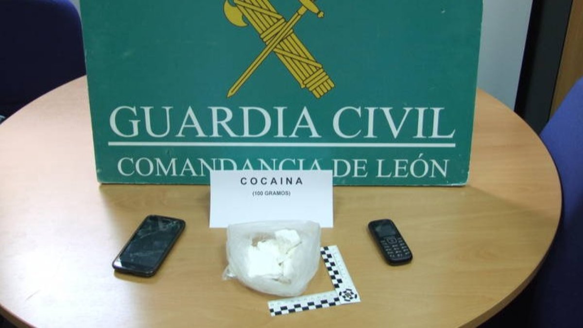 Droga incautada en la Operación Fornela. GUARDIA CIVIL