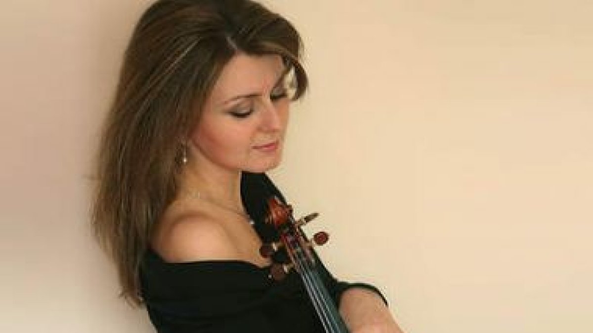 La violinista rusa Natalia Lomeiko.