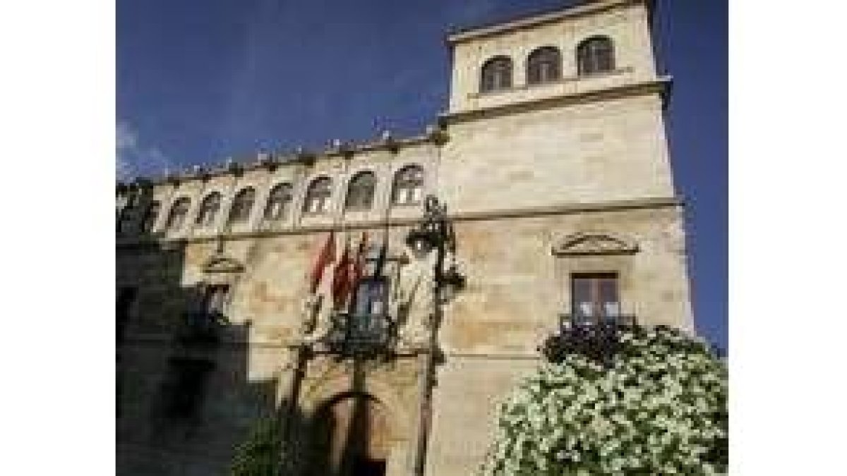 Imagen del Palacio de los Guzmanes, sede de la Diputación Provincial
