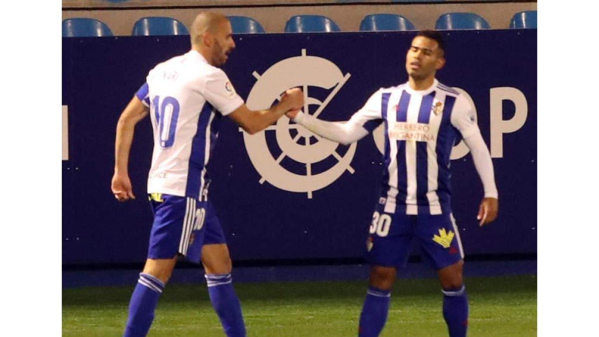 Yuri llegó a los 160 goles y marcó de nuevo ante el Real Oviedo. AFB