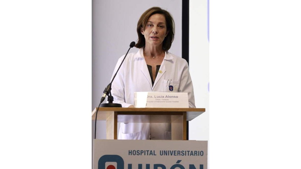 La gerente del Hospital Quirón Madrid, Lucía Alonso.
