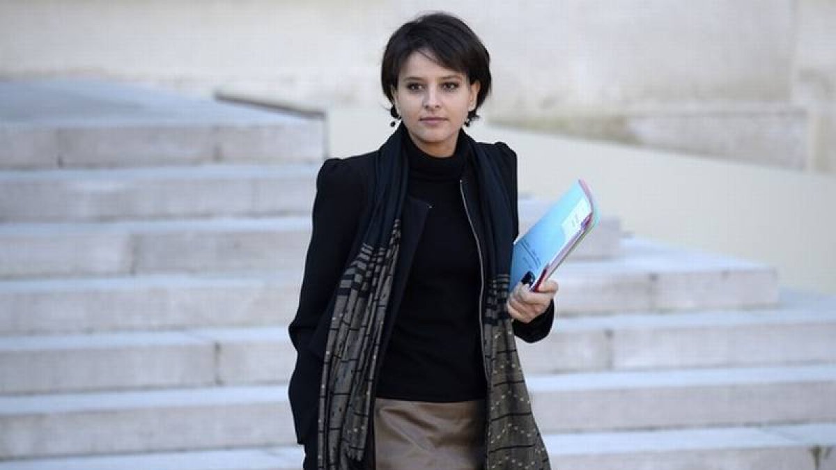 La ministra de Derechos de las Mujeres y portavoz del Gobierno francés, Najat Vallaud-Belkacem, el pasado 11 de diciembre.