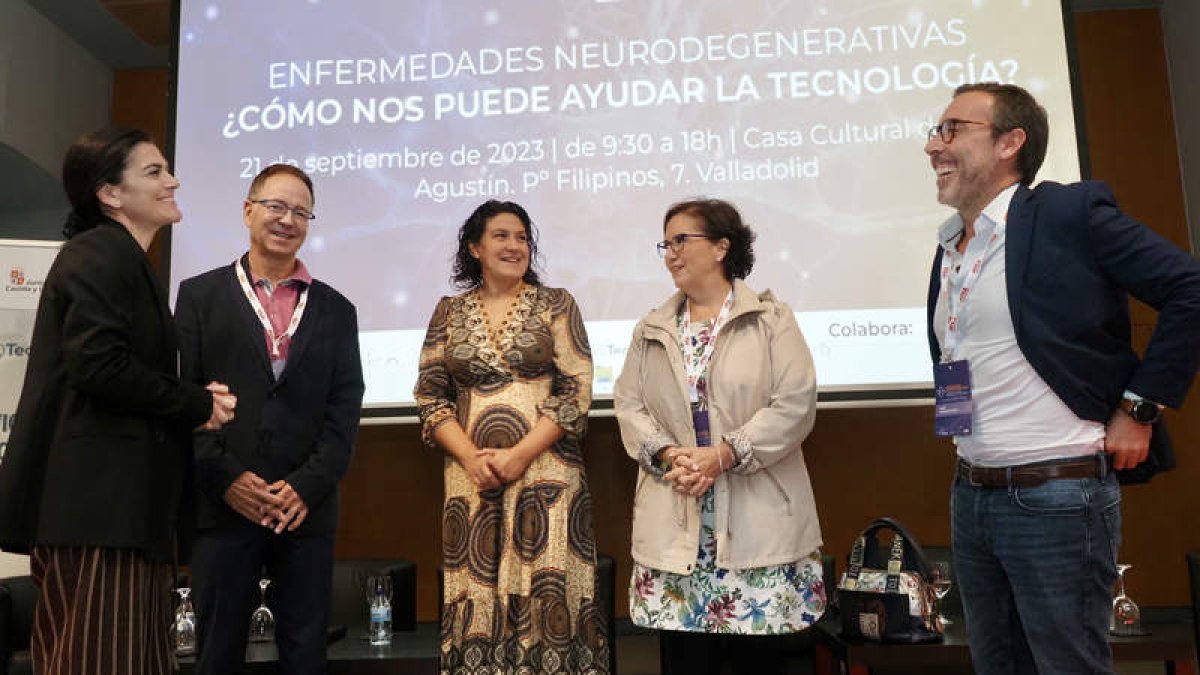 Especialistas en neurociencias participan en el foro nacional celebrado en Valladolid. R. GARCÍA