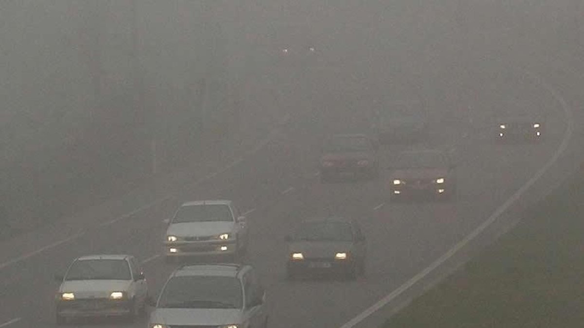 En la comunidad la circulación se encuentra afectada por la niebla en siete tramos de carretera.