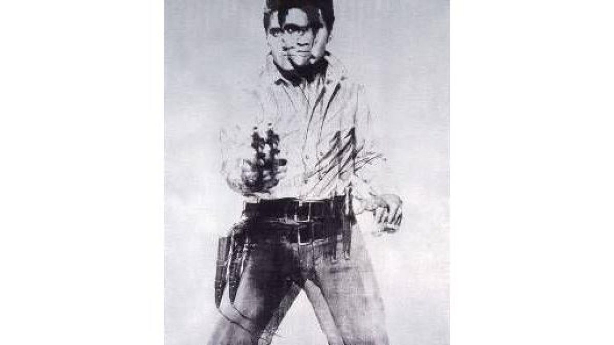 La obra «Double Elvis» de Andy Warhol