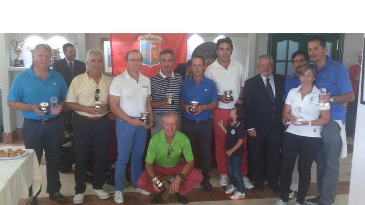 Los triunfadores en la Copa Federación entre los que se encontraban los representantes leoneses.