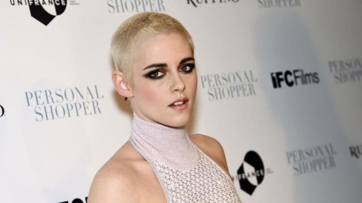 La actriz Kristen Stewart, en la presentación de la película 'Personal Shopper'