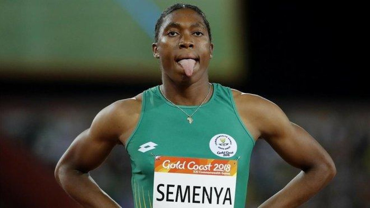 La velocista Caster Semenya, en los Juegos de la Commonwealth 2018