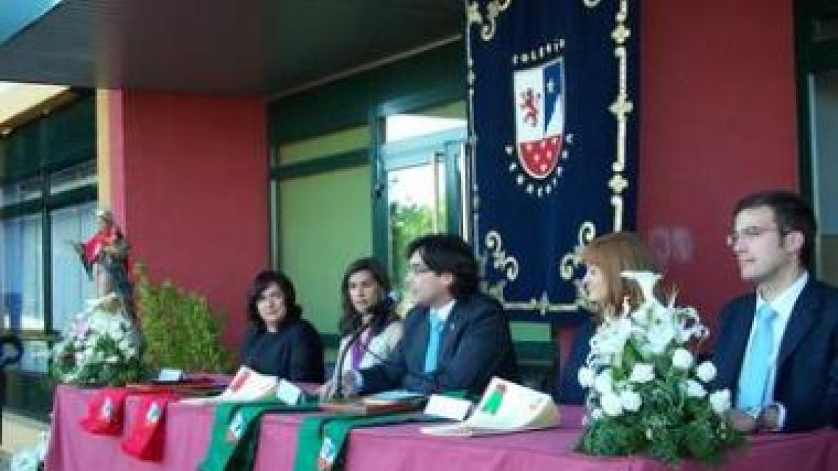 Imagen de archivo de una graduación en el Colegio Peñacorada.