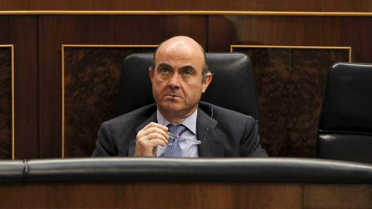 El ministro de Economía, Luis de Guindos, en una imagen de archivo.