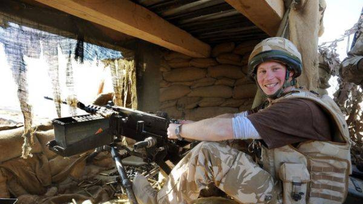 El príncipe Enrique de Inglaterra, durante su misión en Afganistán, en una imagen de enero del 2008.