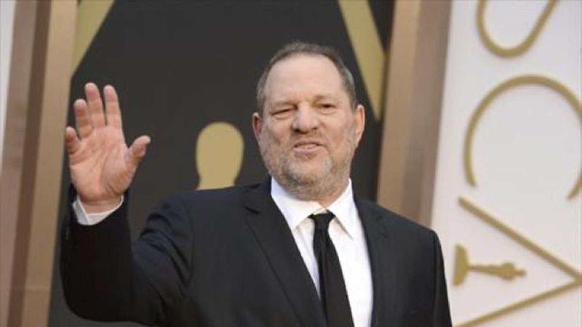 Harvey Weinstein, a su llegada a la gala de los Oscar del 2014.