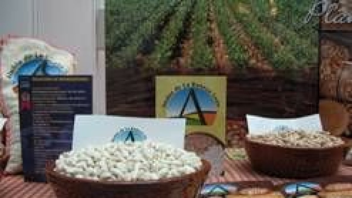 Productos expuestos en la última feria agroalimentaria de León para fomentar los cultivos autóctonos