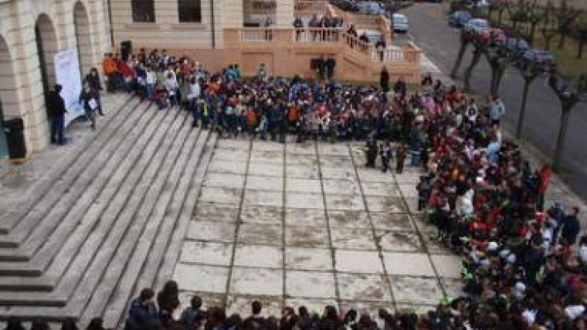 Imagen de uno de los actos celebrado en el Colegio de La Asunción.