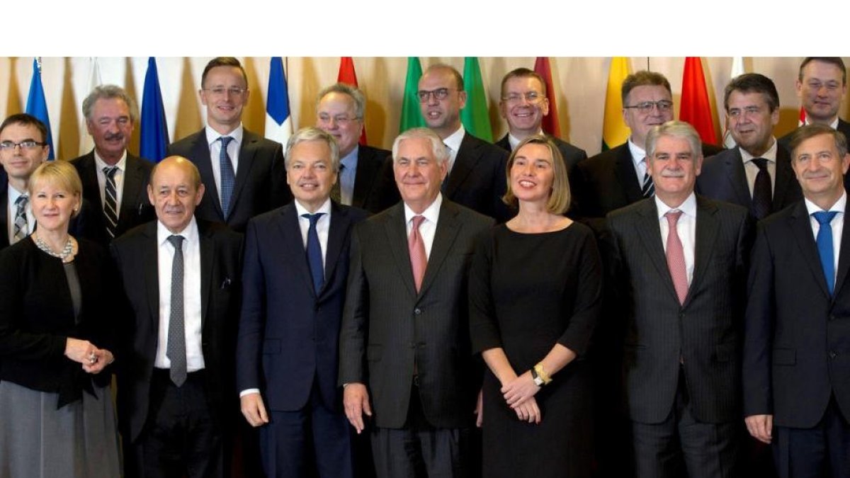 Reunión de los ministros de Exteriores de la UE en Bruselas
