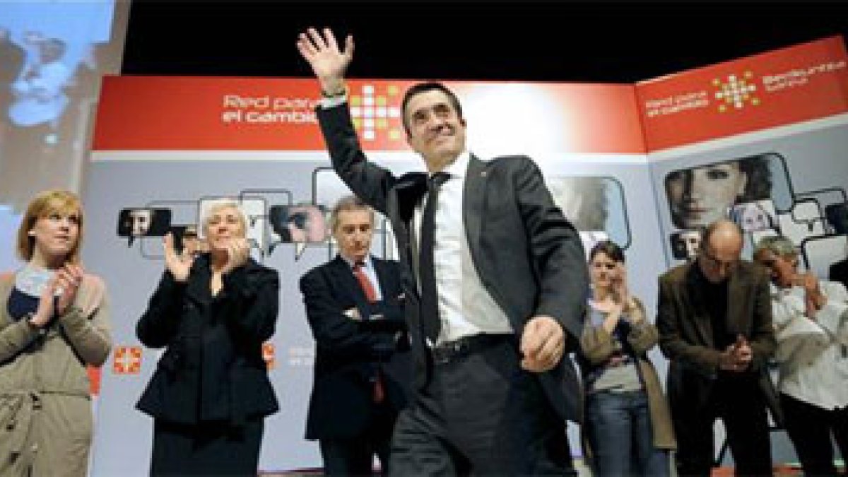 El candidato a lehendakari del PSE-EE, Patxi López.