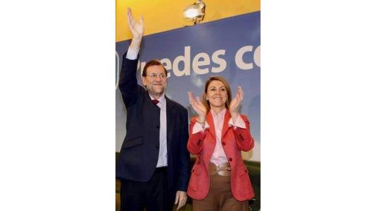 Rajoy y Cospedal, en Talavera de la Reina.