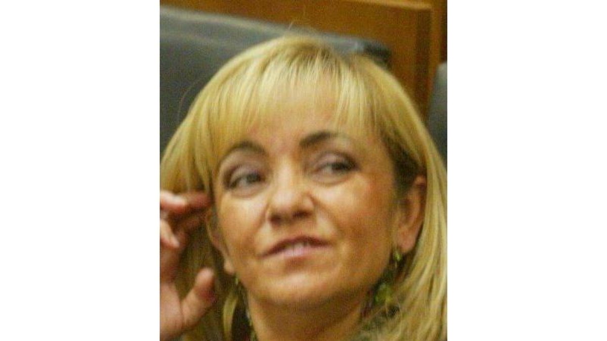 Isabel Carrasco, presidenta PP