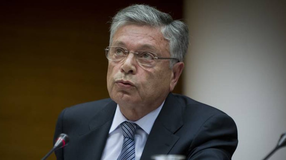 El expresidente de la CAM Modesto Crespo en mayo de 2012