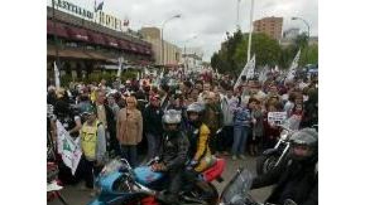Cinco mil personas se manifestaron en Valladolid el pasado 11 de mayo para reivindicar el circuito