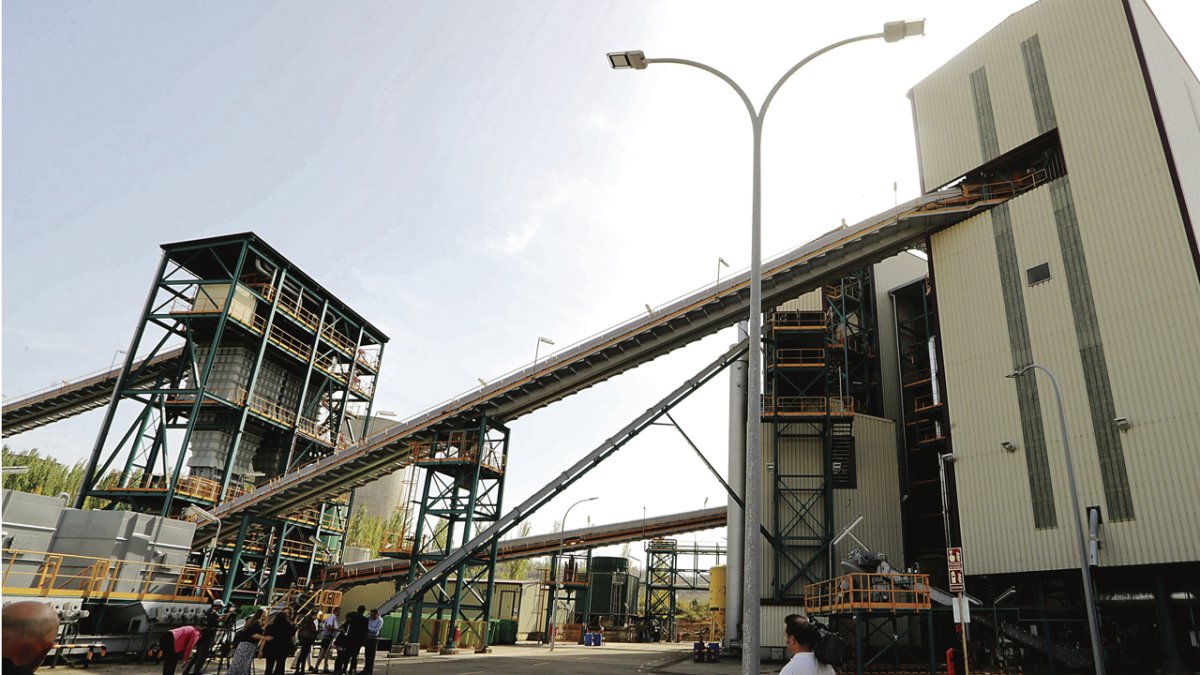 El electrolizador comenzará a producir hidrógeno verde en la Ciuden antes de final de año. L. DE LA MATA