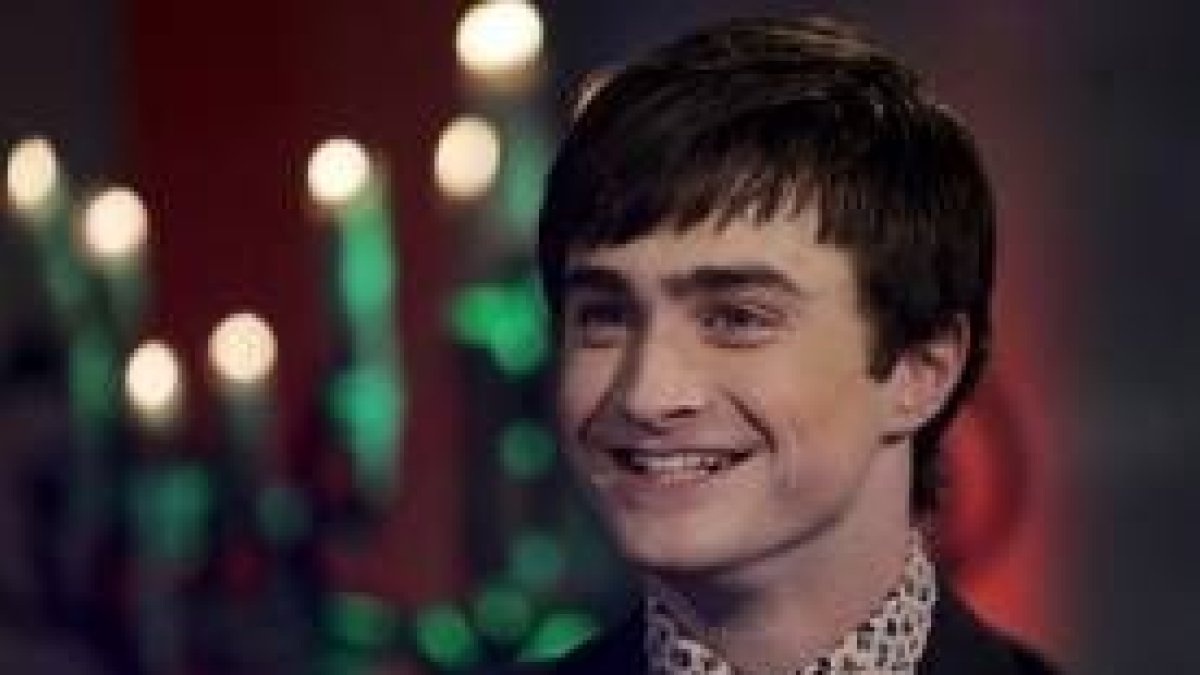 El actor Daniel Radcliffe, que encarna al personaje de Harry Potter