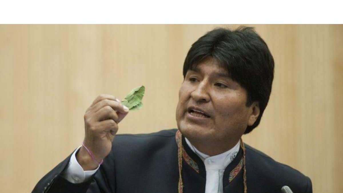 Evo Morales.