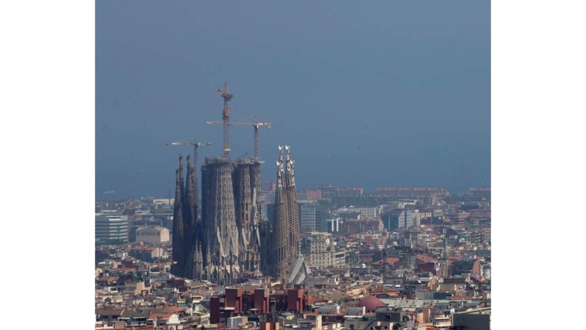 Contaminación en Barcelona en 2019. QUIQUE GARCIA