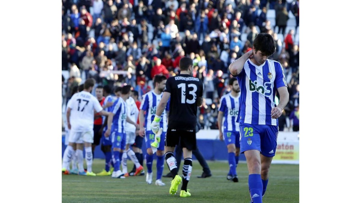 Decepción en la Deportiva Ponferradina por el resultado final del partido