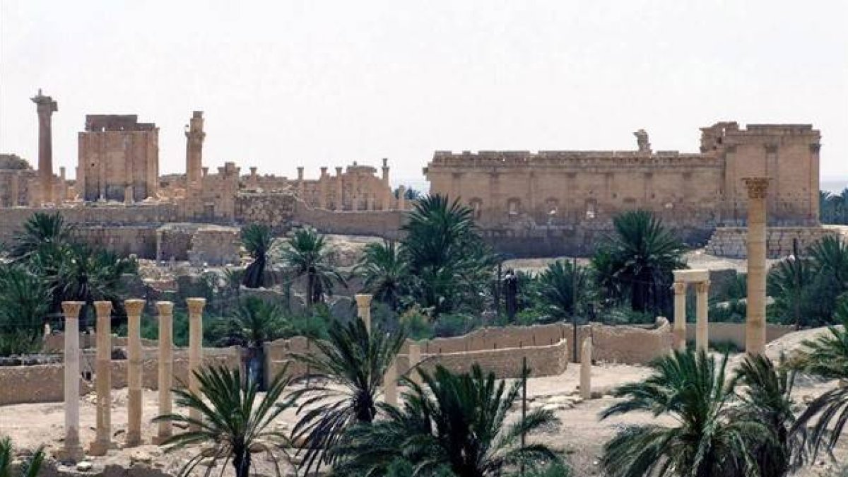 La ciudad histórica de Palmira.