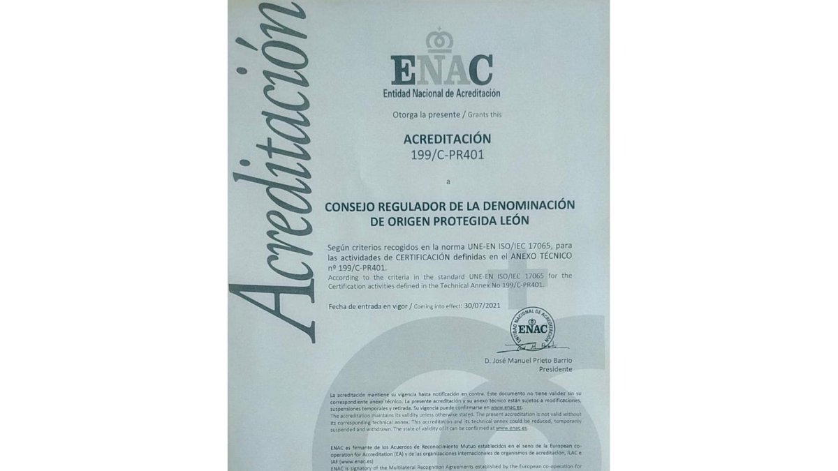 Acreditación ENAC. DL