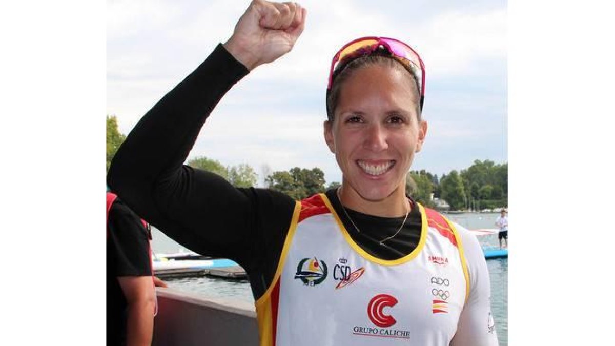 Teresa Portela, bronce mundial en K1 200.