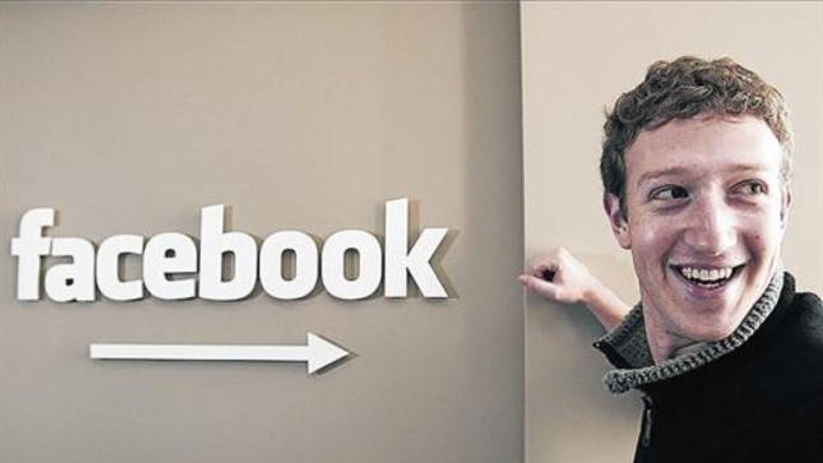 Mark Zuckerberg (1984), fundador de Facebook, controla el 30% de la compañía.