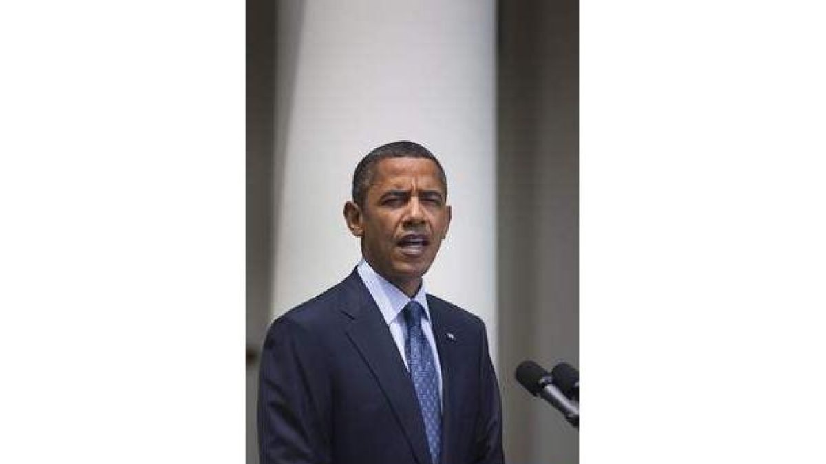 El presidente Barack Obama, durante su intervención.