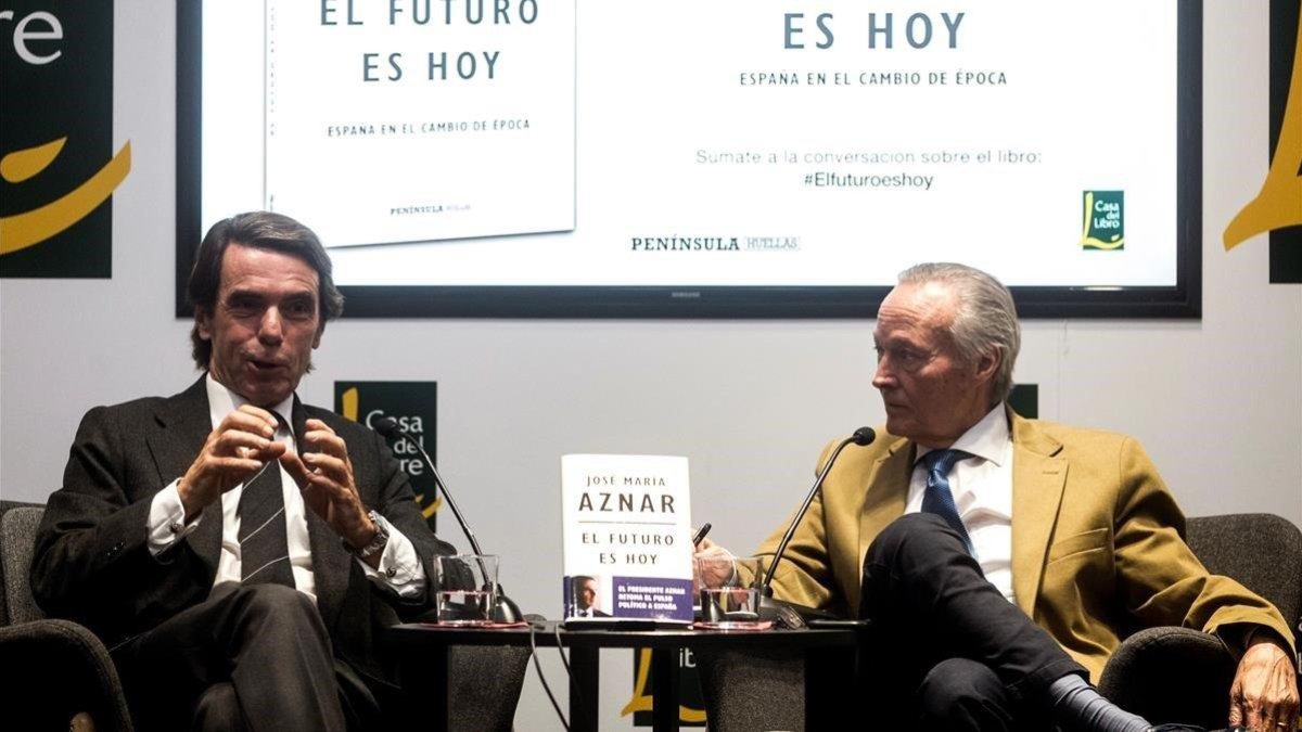 Aznar y Josep Piqué, esta tarde en Barcelona