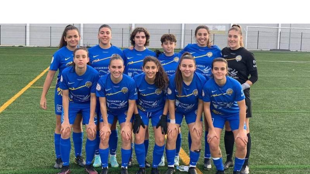 Formación del equipo del Olímpico de León que milita en el grupo 1 de la Primera Nacional Femenina. DL.