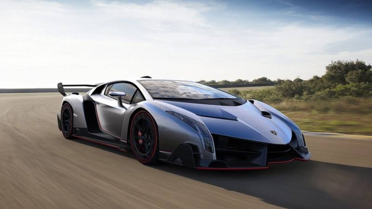 El Lamborghini Veneno Roadster.