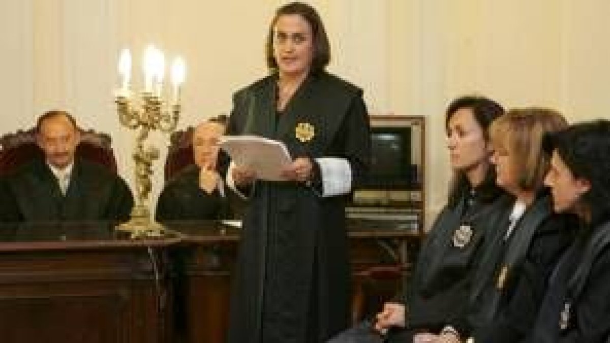 María Ángela Casado ya ejerce como secretaria judicial
