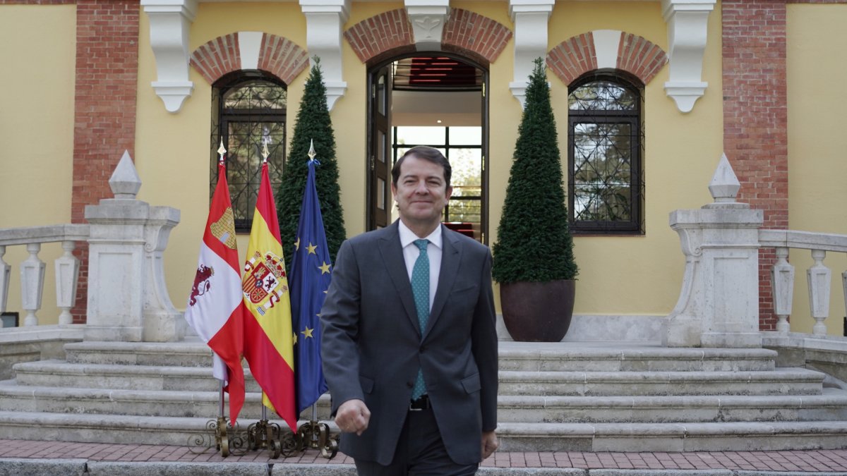 El presidente de la Junta de Castilla y León, Alfonso Fernández Mañueco. RUBÉN CACHO/ICAL