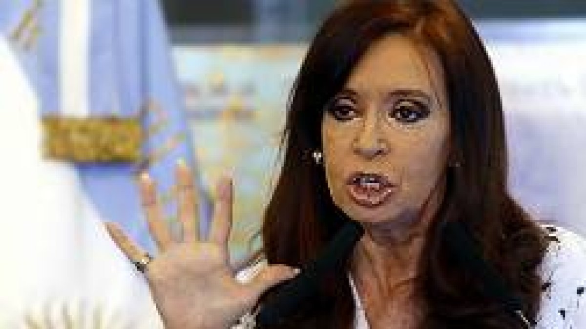 La presidenta de Argentina, Cristina Fernández de Kirchner.