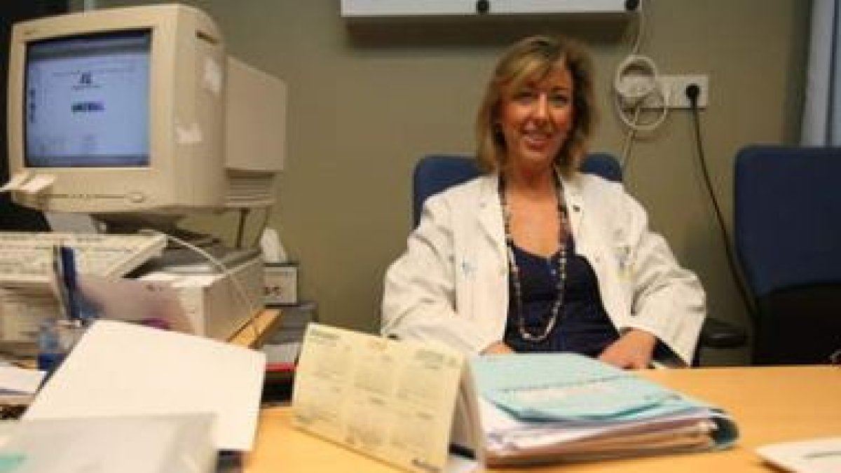 La doctora Elvira Díez, en una imagen de archivo, impulsora de la asociación de lupus