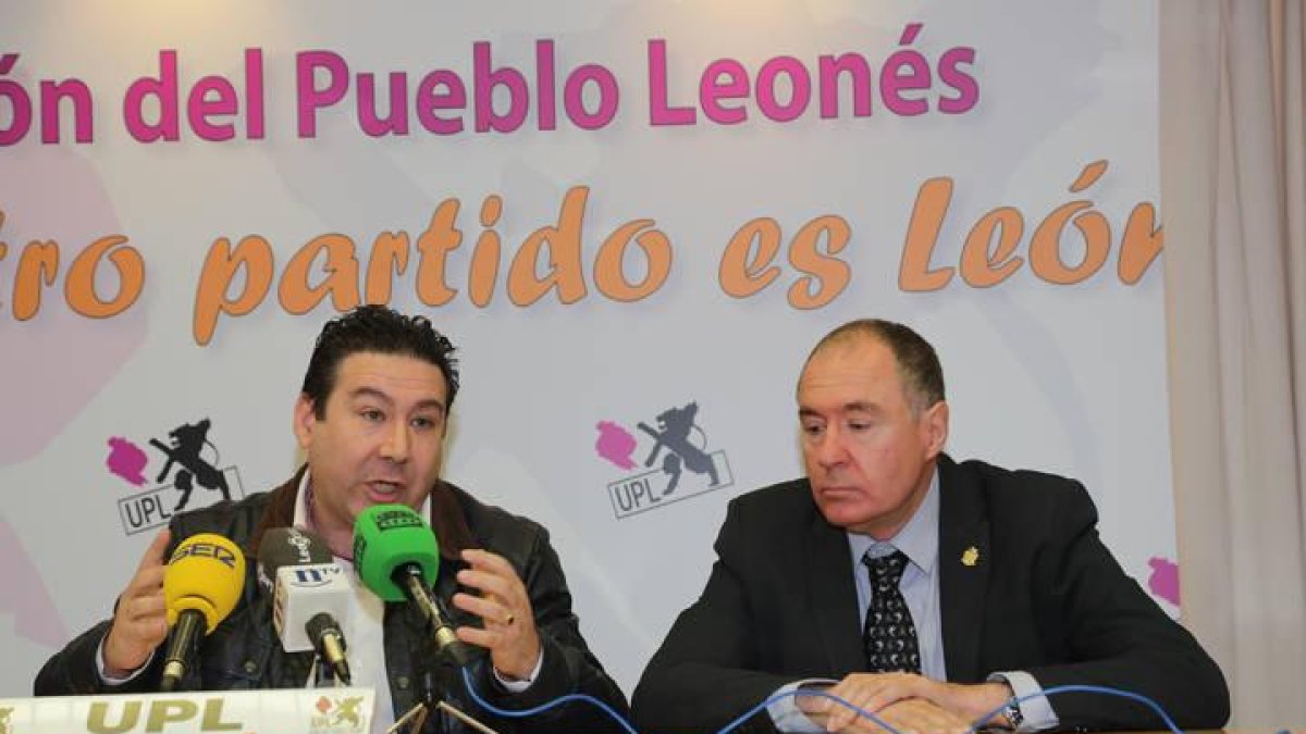 Luis Mariano Santos y Eduardo López Sendino, en una imagen de archivo.