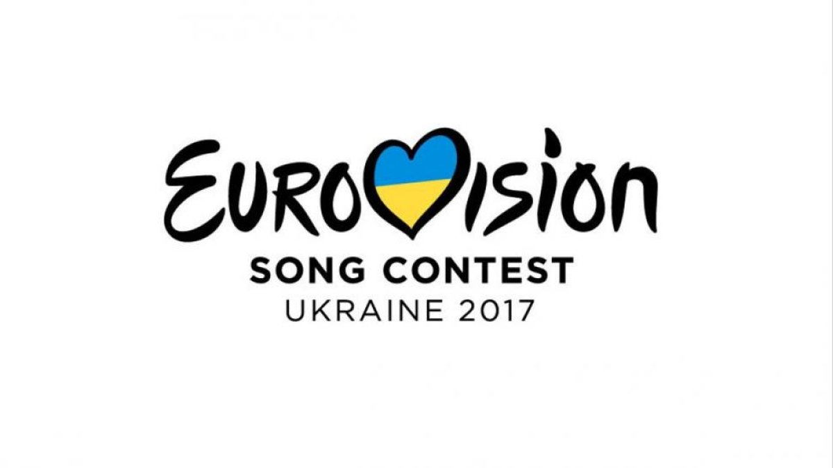 Logo de la próxima edición del Festival de Eurovisión, que se celebrará en mayo en Kiev (Ucrania).