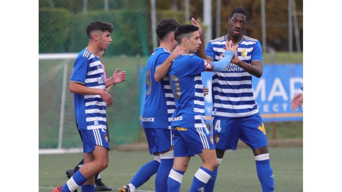 El filial blanquiazul será la gran novedad del fútbol provincial la próxima temporada. L. DE LA MATA