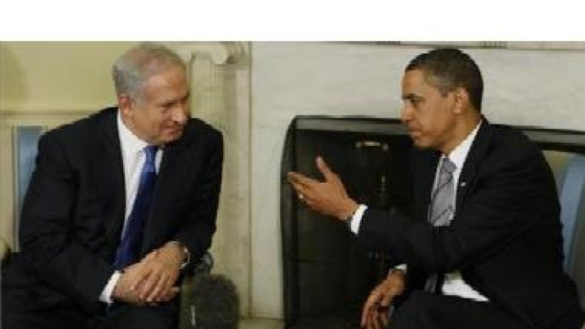 Netanyahu y Obama, juntos en la Casa Blanca