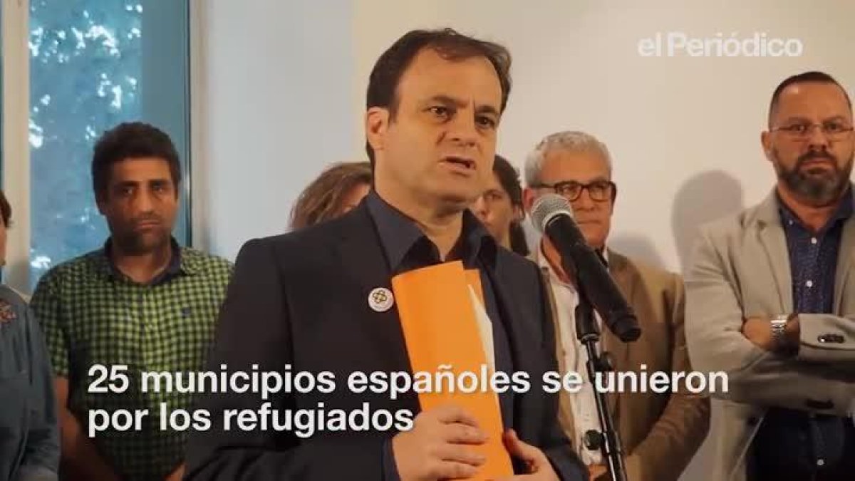 25 municipios españoles firmaron un manifiesto exigiéndole al Gobierno cumplir sus compromisos icon la crisis migratoria.