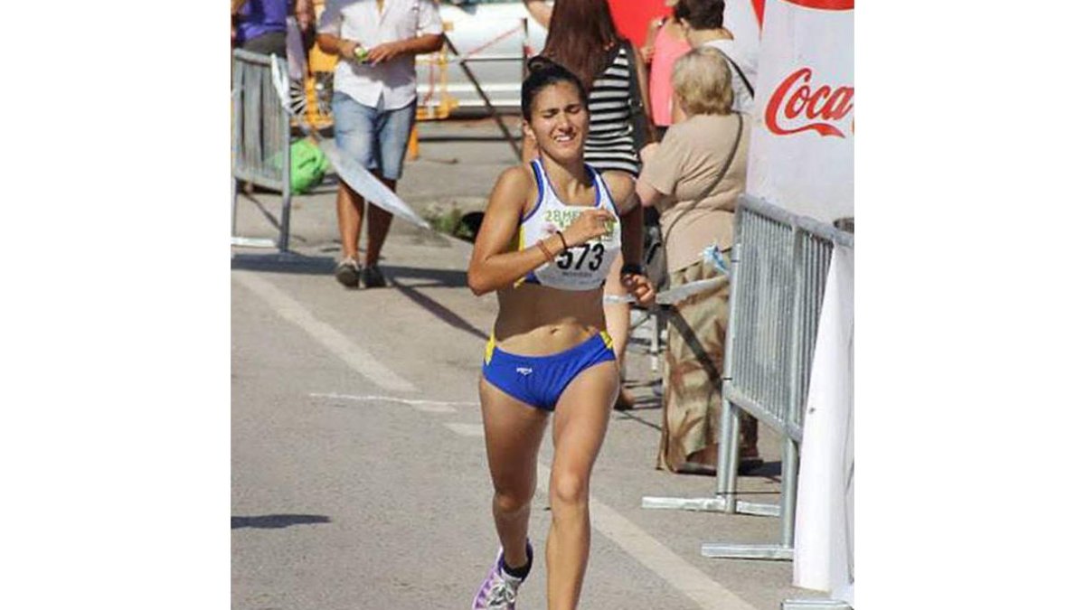 Joana Filipa mostró sus prestaciones en la media maratón.