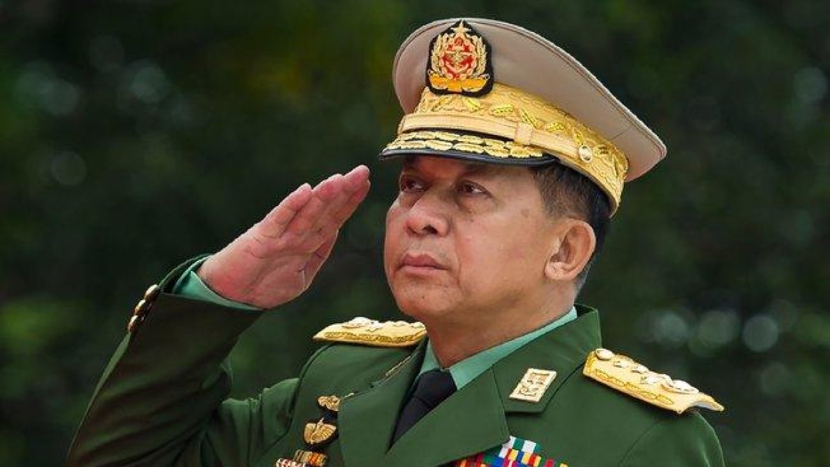 General Aung Min Hlaing.
