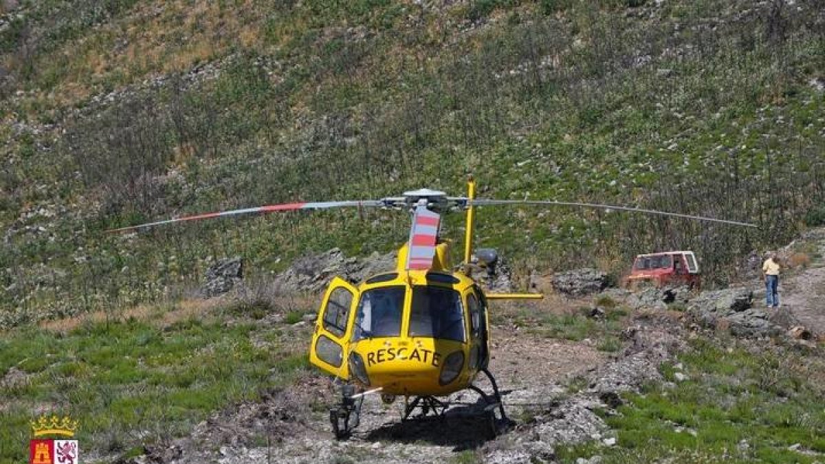 Al lugar de los hechos acudió un soporte vital del 112. EMERGENCIAS DE LA JUNTA